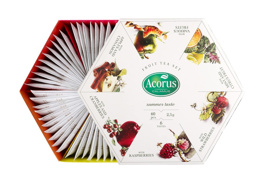 Summer Taste Tea Set - Natural Assorted Flavors for Cozy Winter Evenings