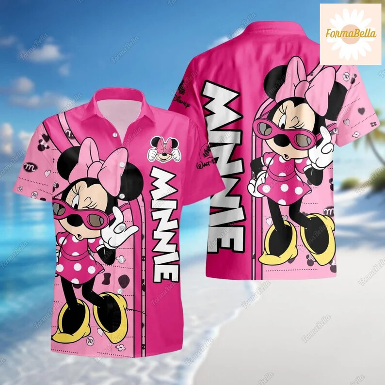 Minnie 3D HAWAII SHIRT Mother Day Gift All Over Print Best Price Us Size