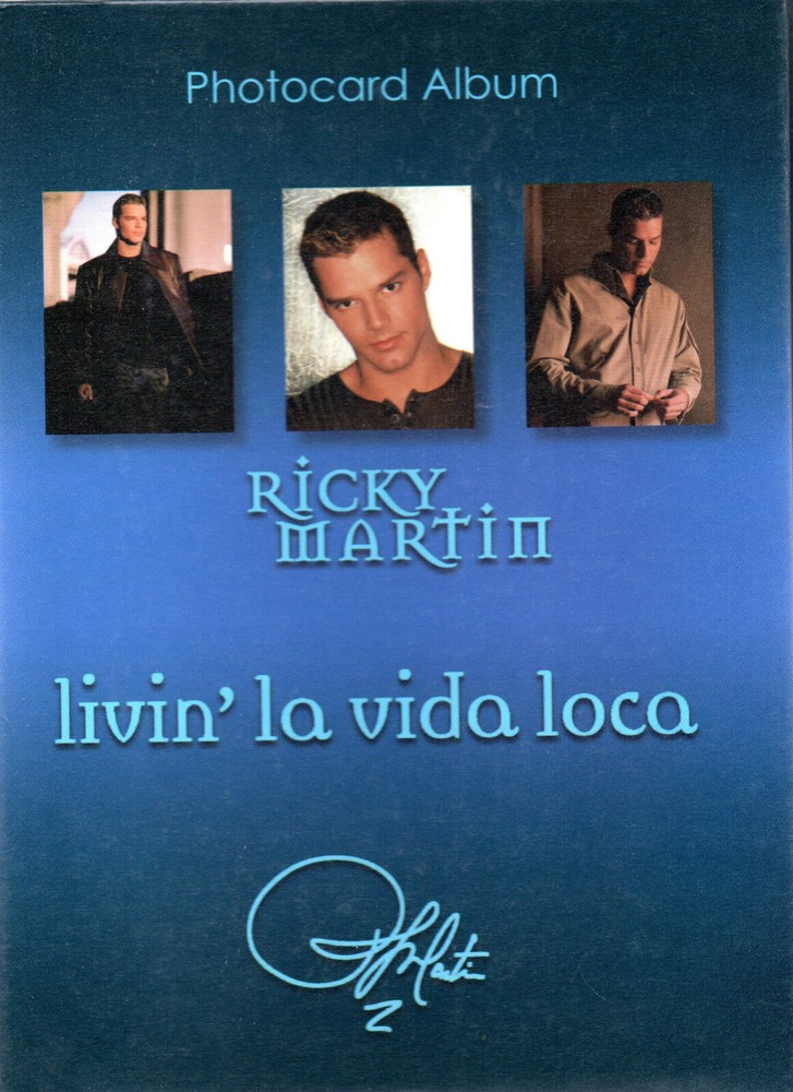 RICKY MARTIN Photocard Album Binder includes 32 4