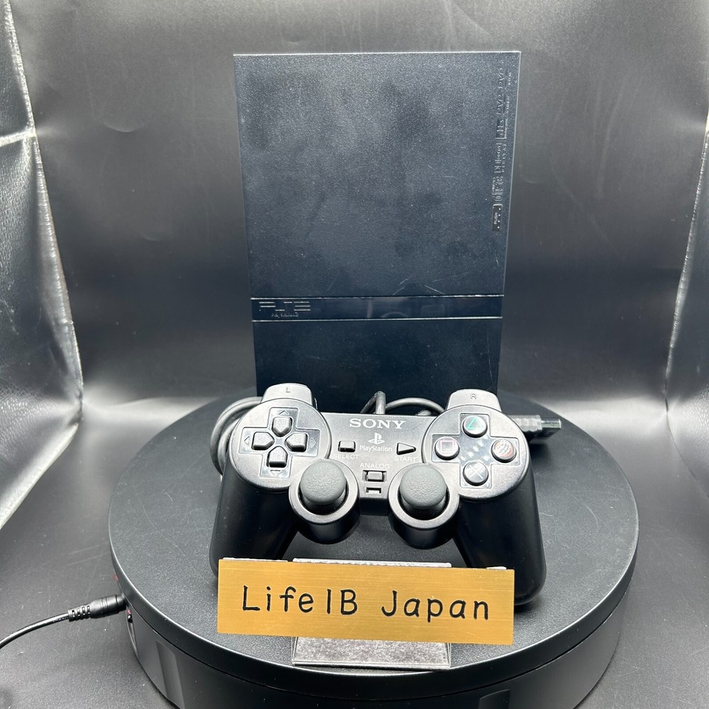 Sony PS2 Slim SCPH-70000CB Black Gaming Console System