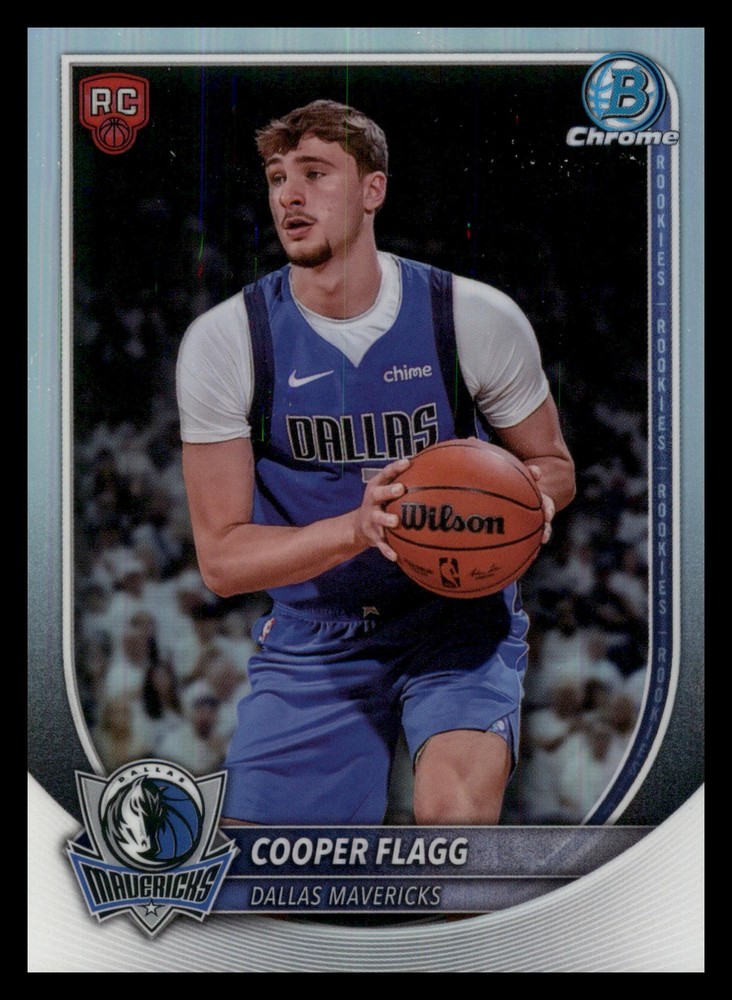 25-26 Bowman Basketball #BRR-1 Cooper Flagg Red Rookie Shield