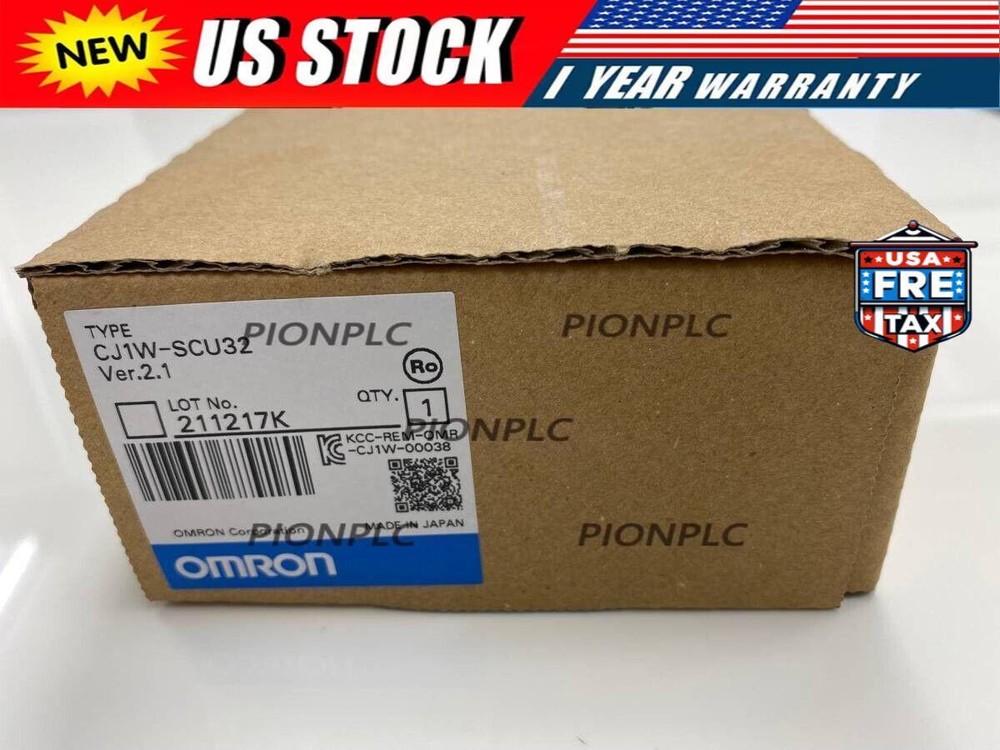 Omron CJ1W-SCU32 Communication Module Fast Shipping New One US Free TAX