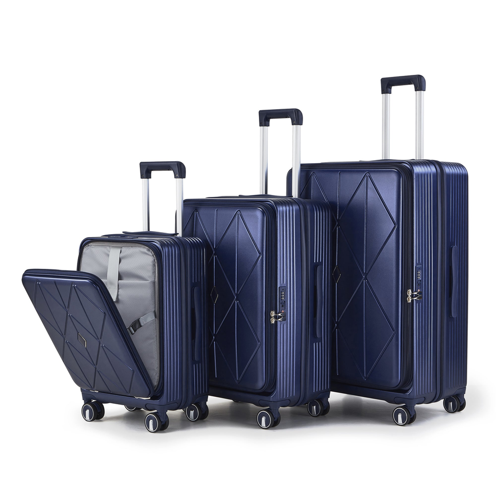 Luggage Sets 3 Piece(20/24/28), Expandable Carry On Luggage with TSA Lock Airlin