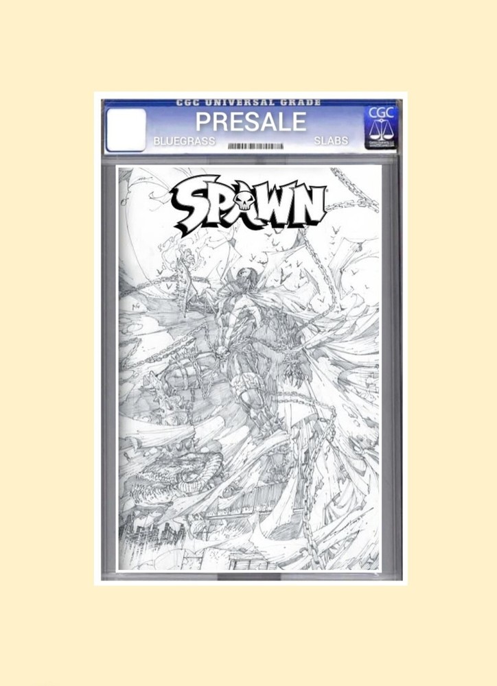 PRESALE Spawn #360 CGC 9.8 Todd McFarlane MegaCon 2025 B&W Edition Limited 1500-image