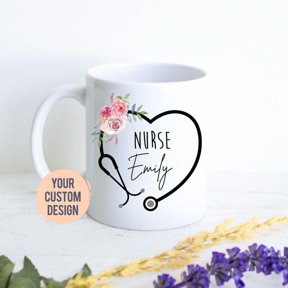 Custom New Nurse Gift Nurse Mug Gift For Nursing Graduate Graduation Gift