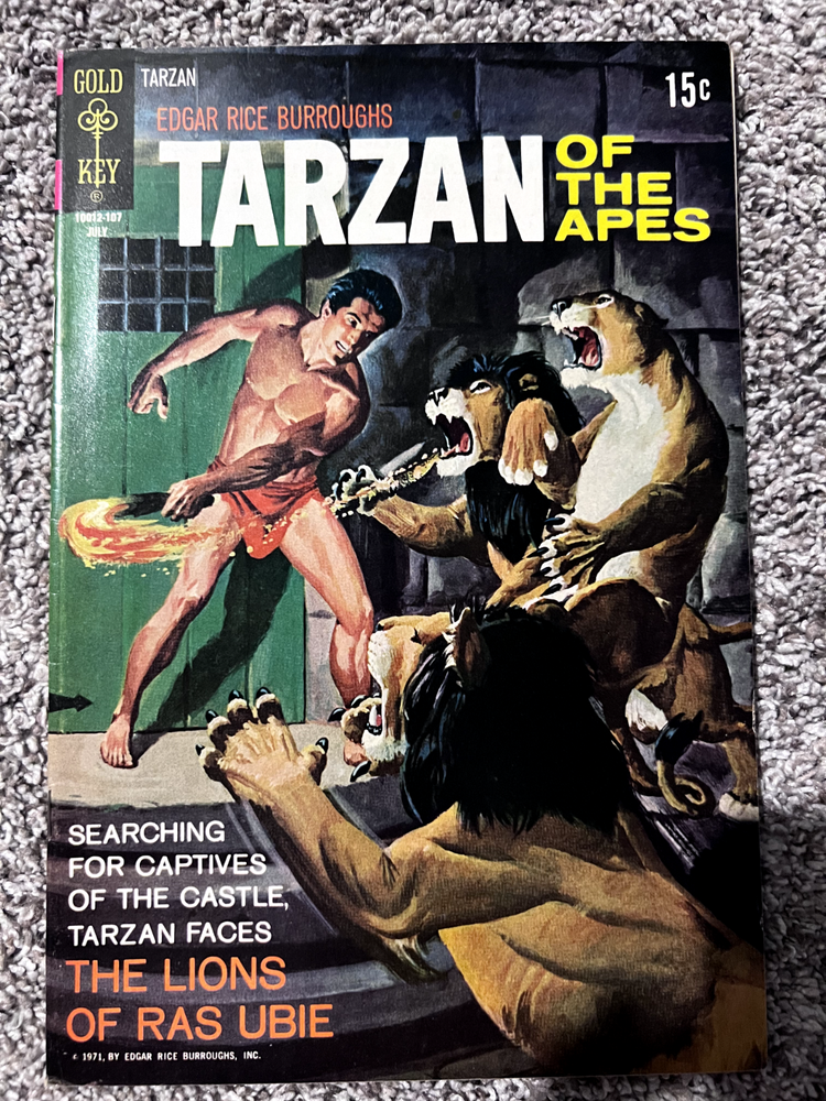 Tarzan #201 FILE VF The Lions of Ras Ubie