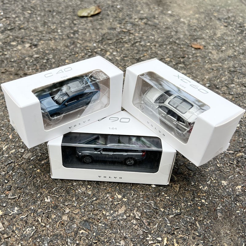 1:64 Original Model,Volvo XC40,XC60,V90,C40,Diecast Model for Display,Gift