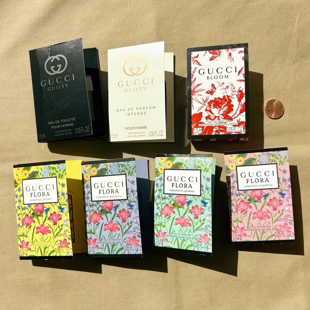 Gucci Perfume Samples Vials 1.5ml EDP- Choose Scents, Combined Shipping
