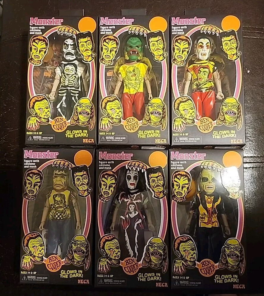 NECA NYCC Exclusive Ben Cooper Glow in The Dark Set