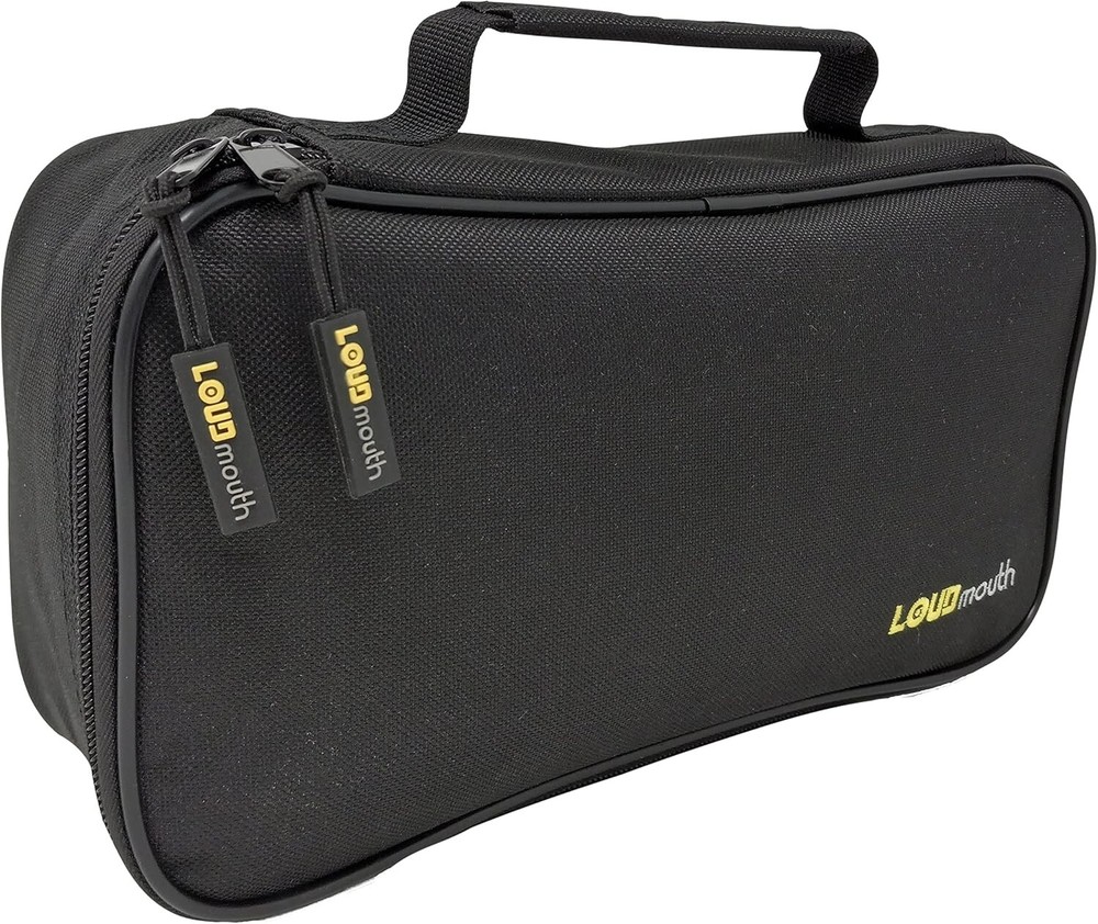 Wide Mouth Microphone Case | Large Padded Mic Pouch Bag | 12