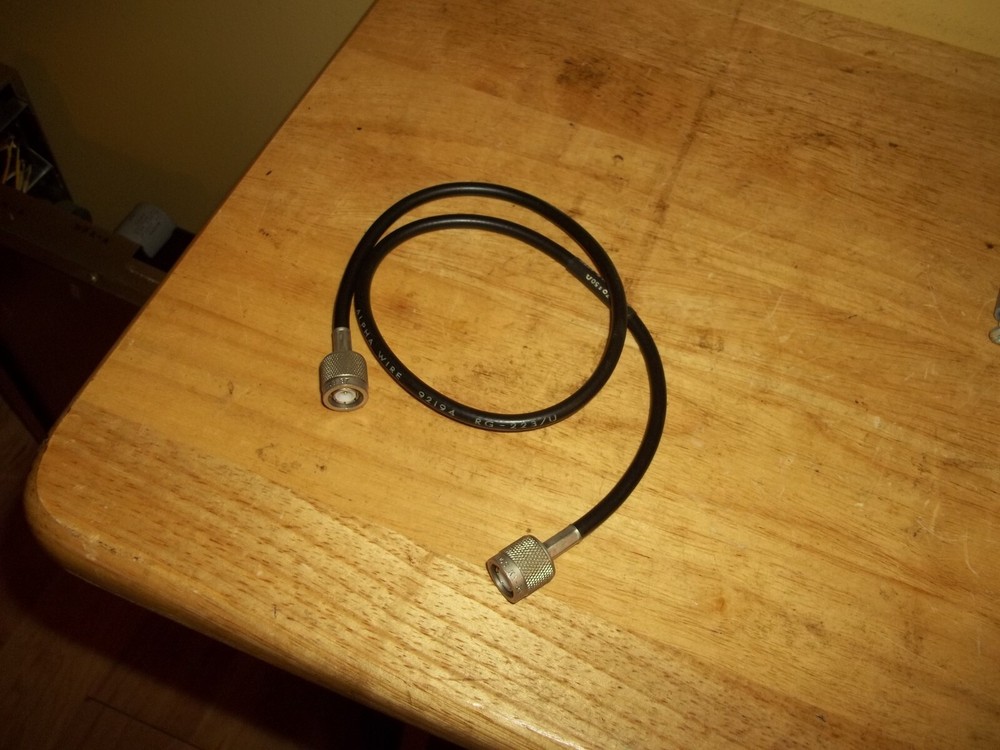 Tektronix R 491 Spectrum Analyzer 50 Ohm Coax Cable Assembly