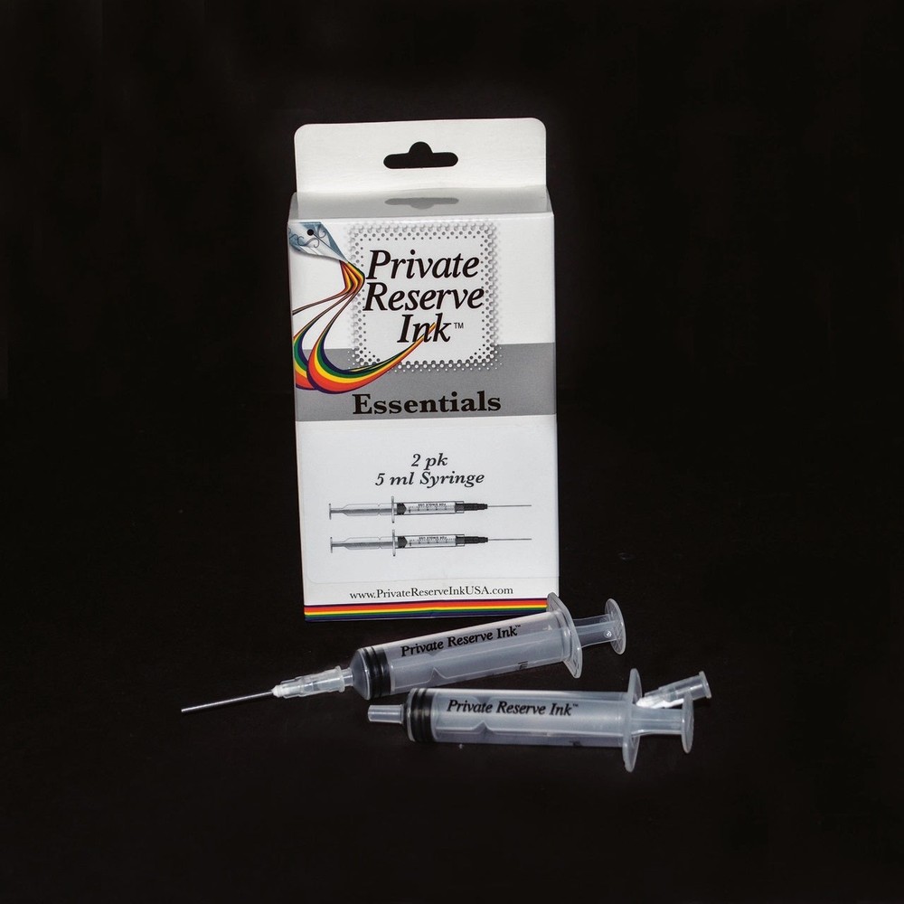 Private Reserve Ink 5ml Syringes with 16G Needles - Pack of 2