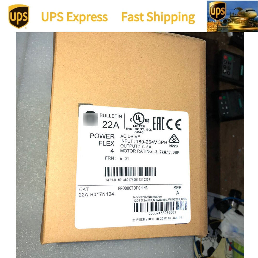 22A-B017N104 New Factory Sealed AB 1 YEAR WARRANTY FAST DELIVERY 1PCS VERY GOOD-image