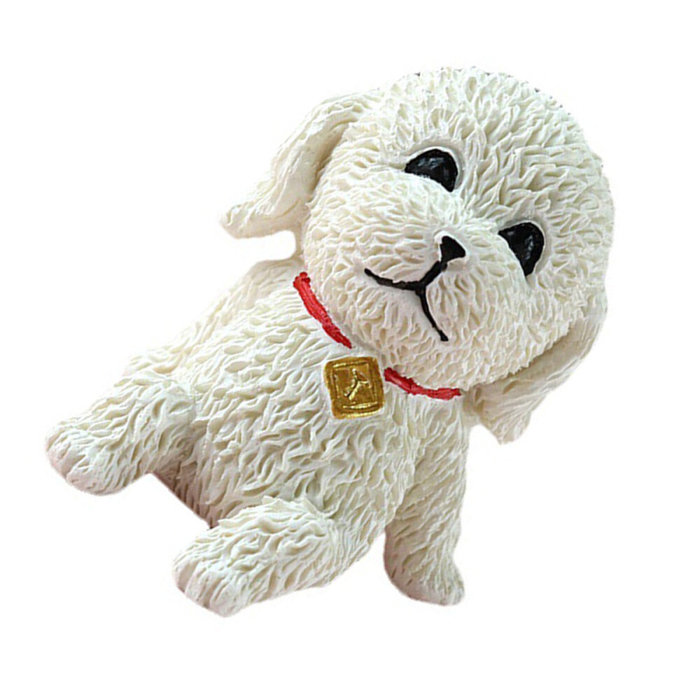 4 Pcs Puppy Toys Figurine Ornaments Delicate Decoration Office