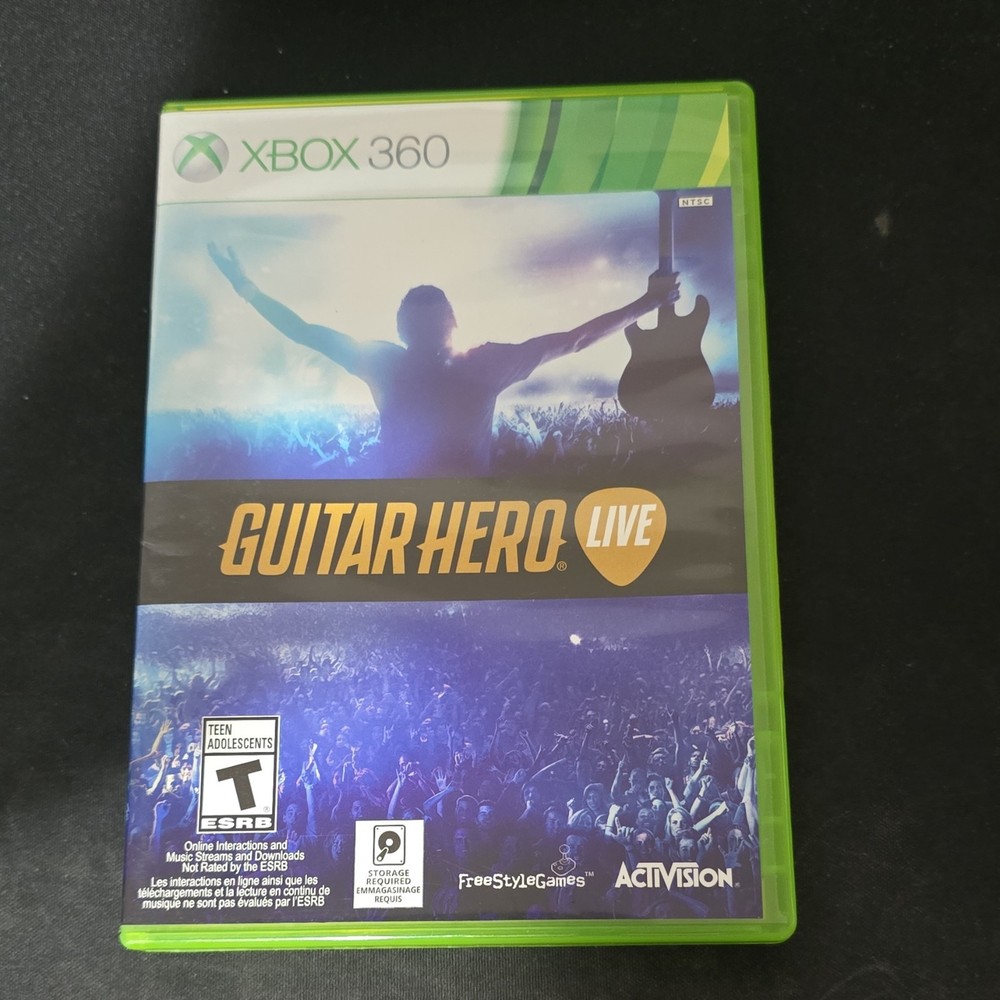 Activision Guitar Hero Live Xbox 360 Music & Dance Game T Rated Multiplayer