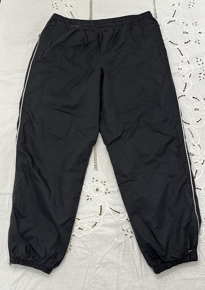 Nike Vintage Y2K Nylon Parachute Pants Baggy XXL Workout Joggers