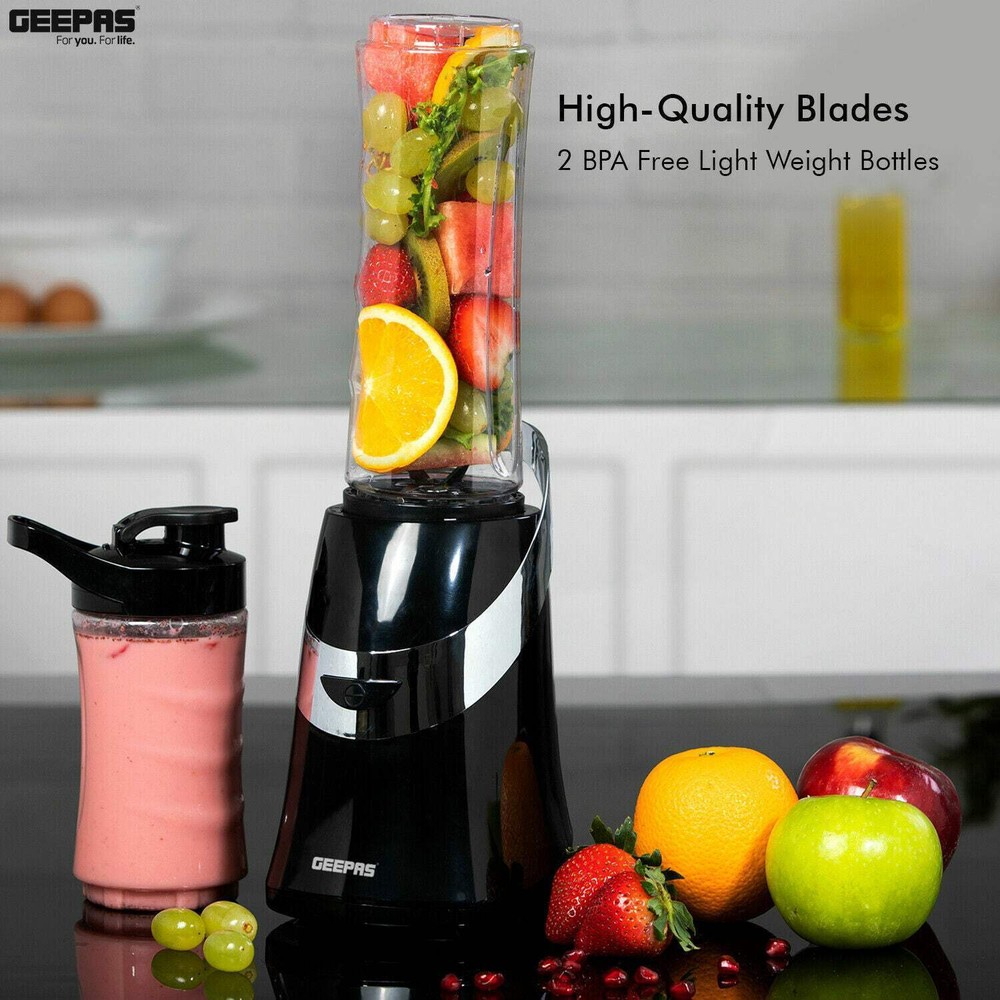 350W Portable Blender for Smoothies Shakes Travel 4 Blades Powerful Mixer  