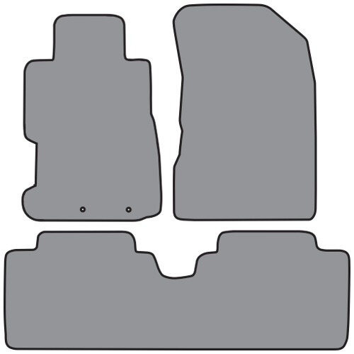 2001 - 2005 Honda Civic 2Dr Floor Mat Set (4 Pcs)