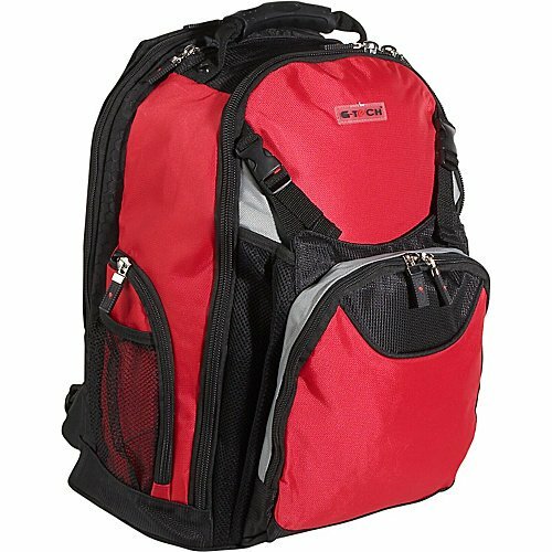 Clearance Travel Laptop Backpack for Women Men School College Work - Red-image