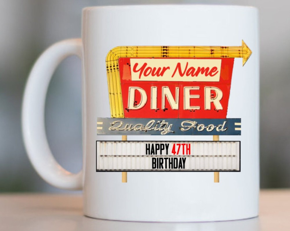 47th Birthday Gift For Women And Men 47th Birthday Mug 47 Year Old Birthday