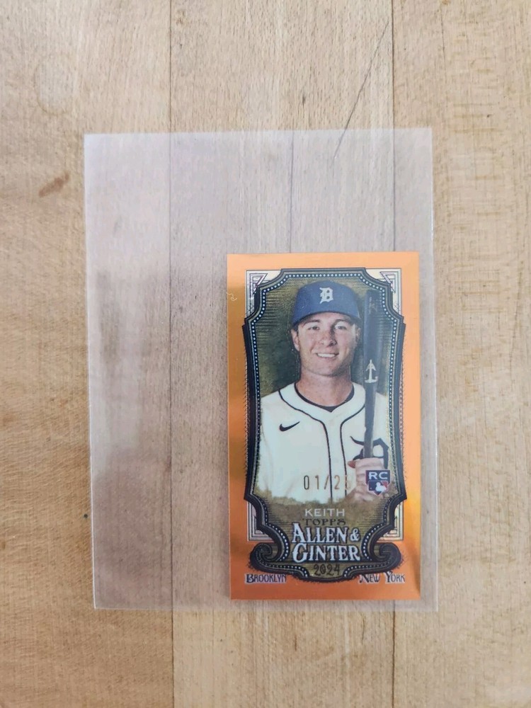 Colt Keith Allen And Ginter Rookie Chrome Mini /25