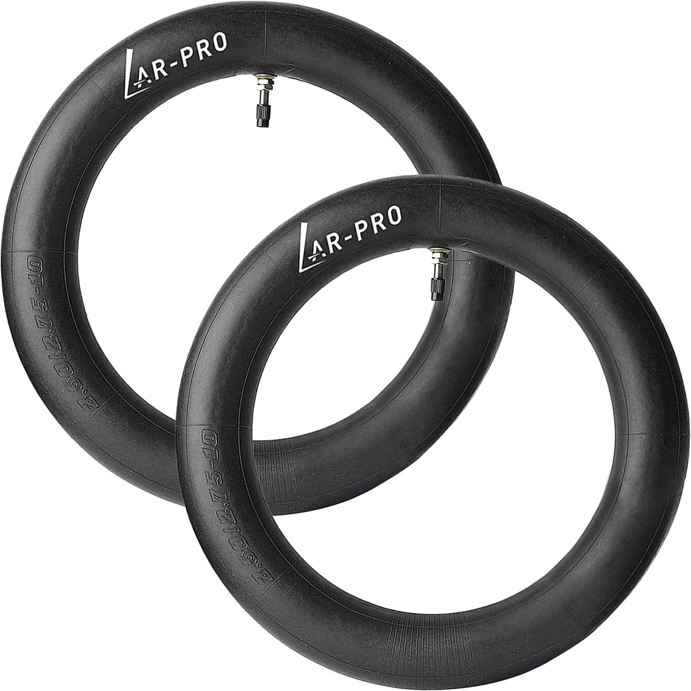 (2-Pack) 2.50/2.75-10 Dirt Bike Replacement Inner Tubes Heavy Duty|Compatible...