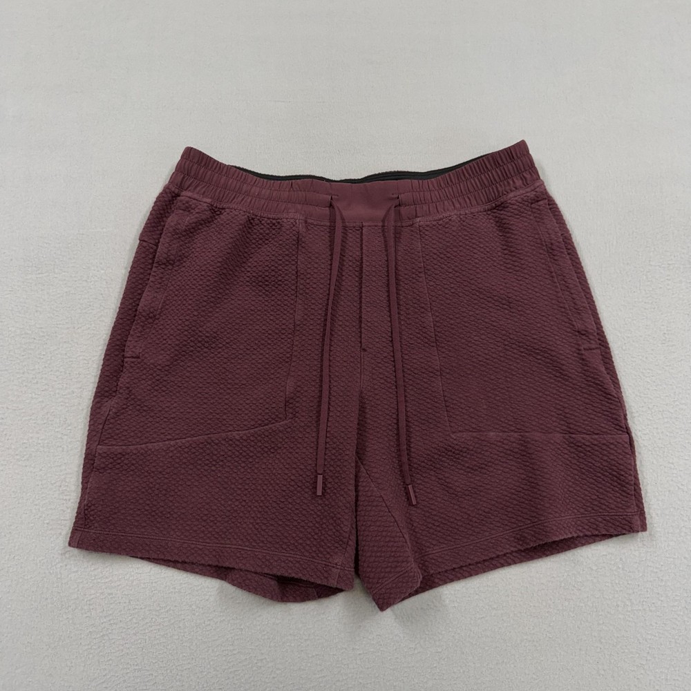 Lululemon Shorts Mens XL Red At Ease 7