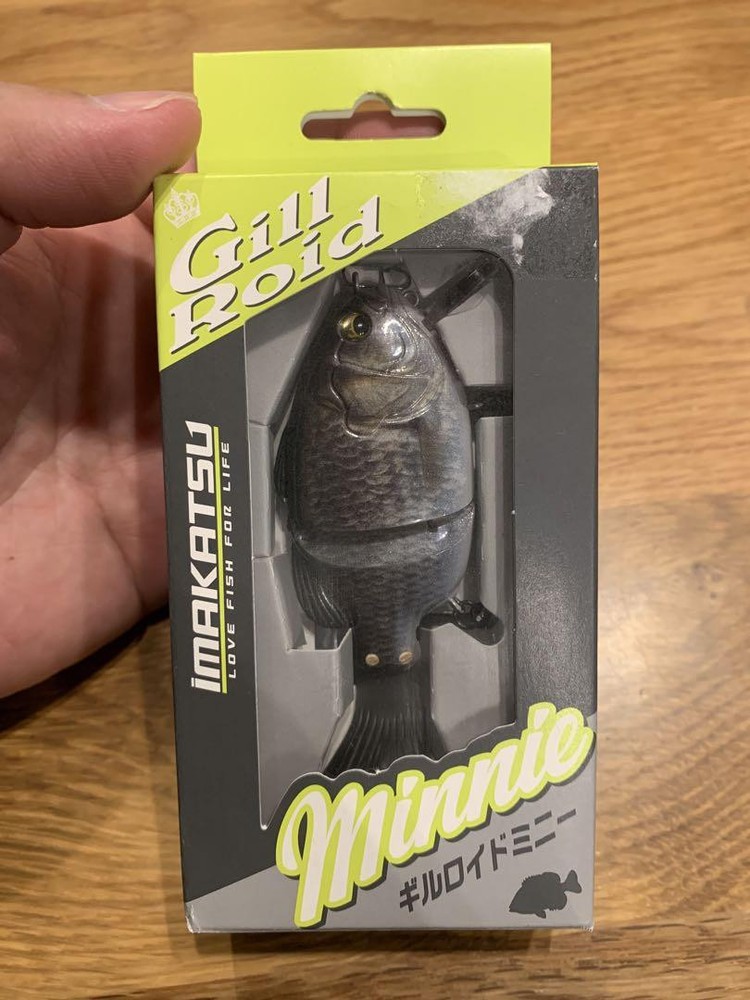 Fishing Lure Imakatsu Gilloid Minnie 3D Realism Kankou Silver