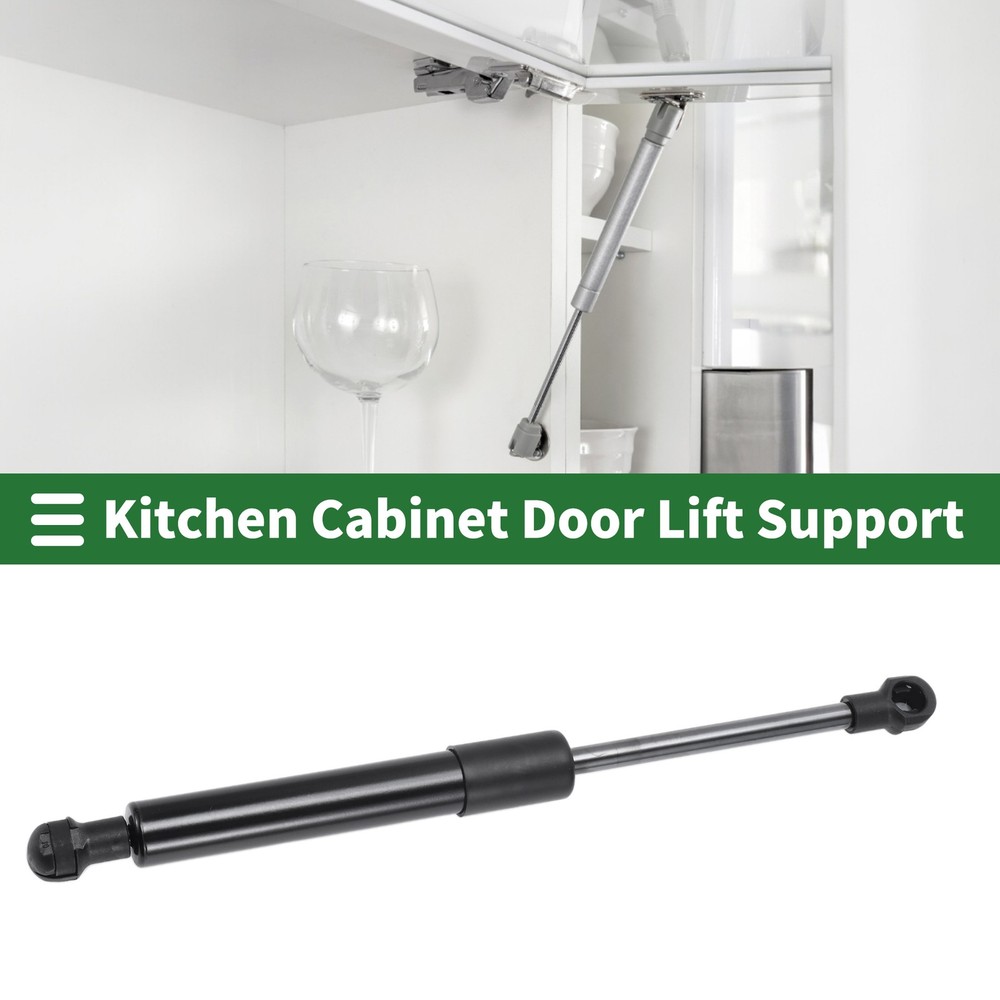 250mm 9.84 Inch 34lb 150N 15kg Black Carbon Steel Gas Strut Spring 1pc