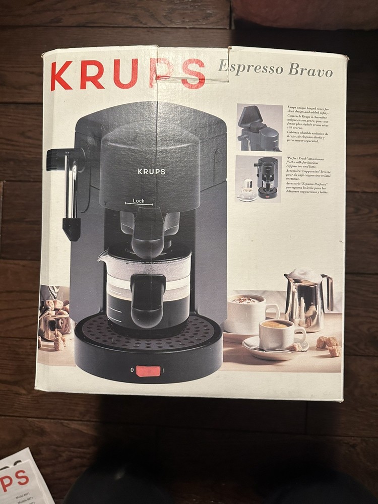 KRUPS Espresso Bravo Machine Model 871 Froth Control Knob Black Replacement Part