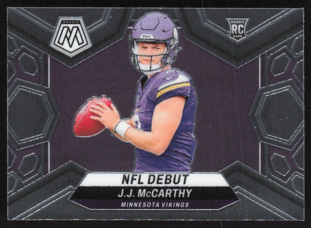 2024 Panini Mosaic Base J.J. McCarthy RC Minnesota Vikings #275