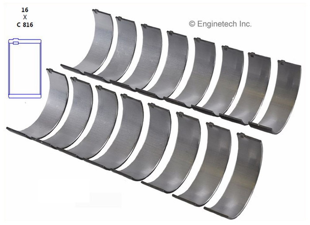 High-Performance Engine Connecting Rod Bearing Set BB618JSTD