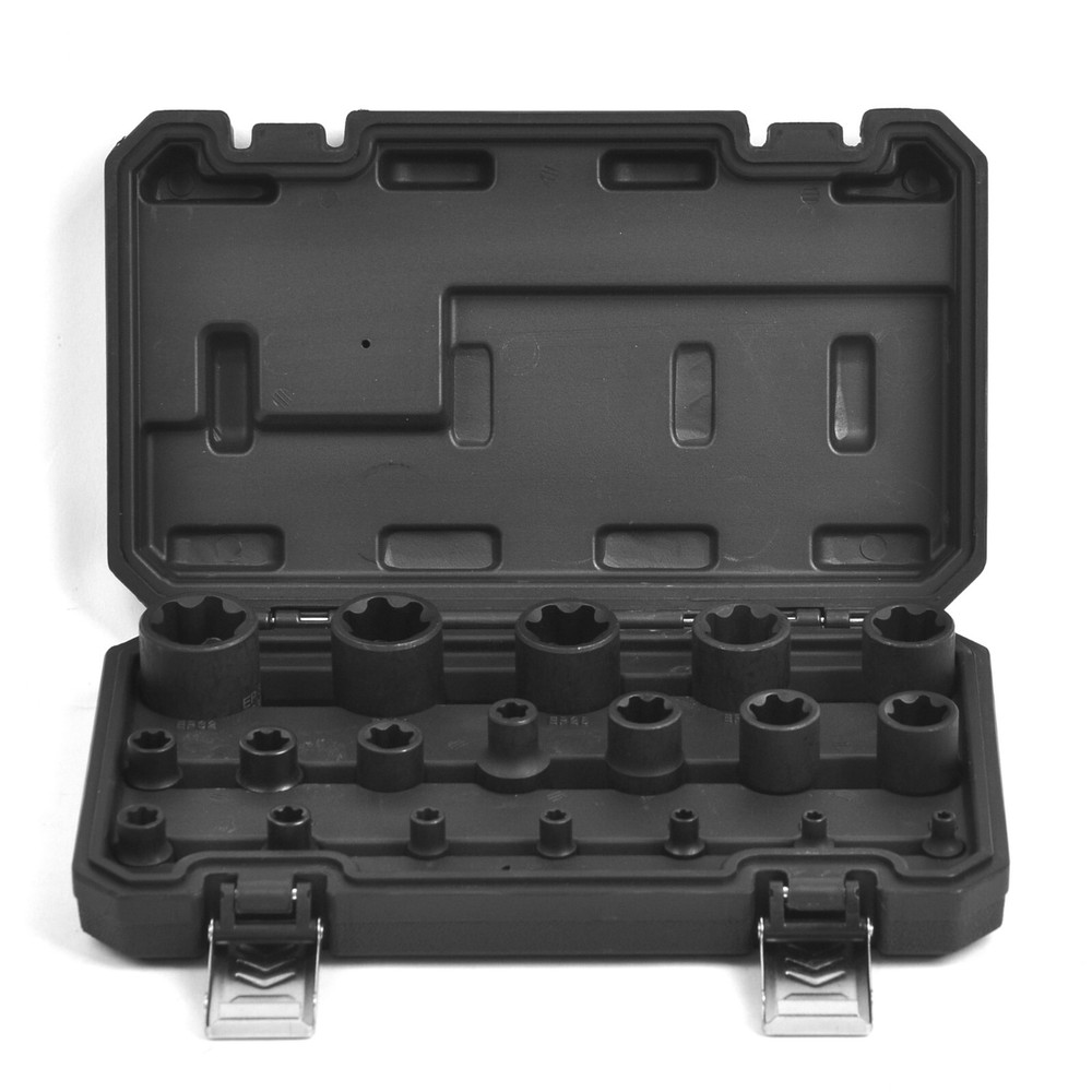 6-Piece External Torx Plus Socket Set EP4 Drive E-Torx Sockets