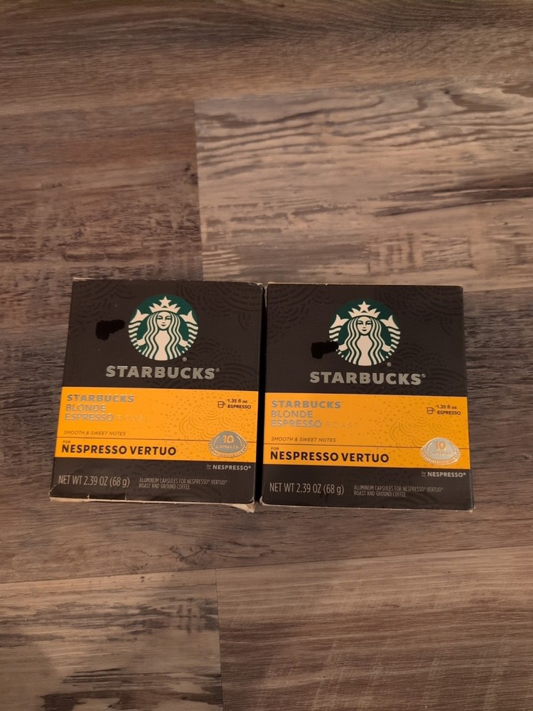 Starbucks Blonde Espresso For Nespresso Vertuo