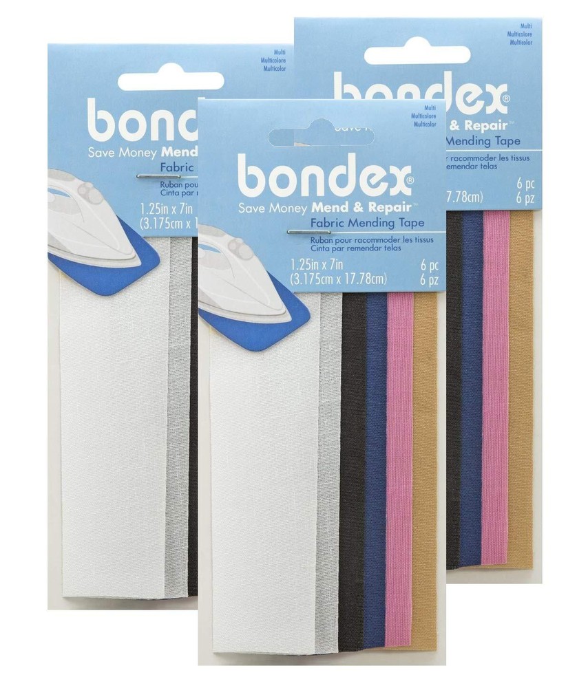 Easily Mend Fabric with No-Sew Iron-On Patch Tape 1.25x7