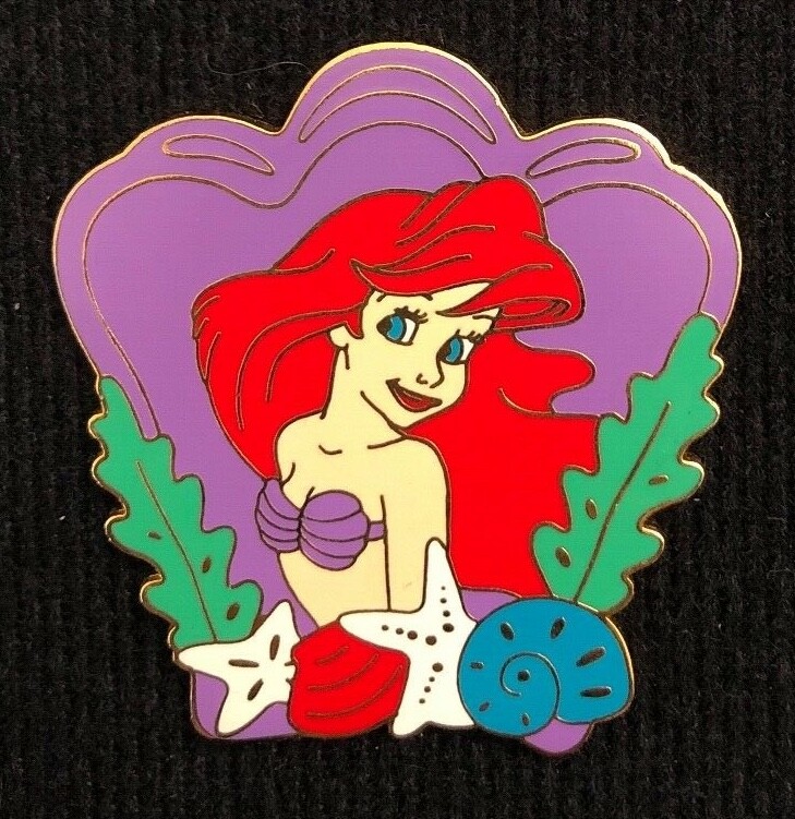 Japan M&P Ariel Little Mermaid with Shells LE Disney Pin 13588