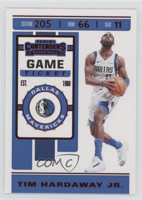2019-20 Panini Contenders Game Ticket Red Tim Hardaway Jr #96