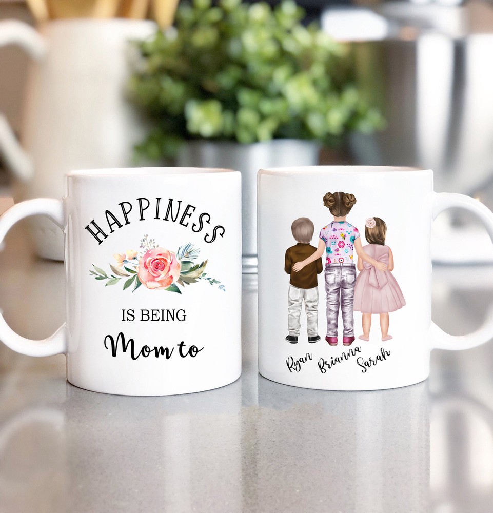 Children Mug Happiness Is Being Mom To Mug Mother Of Many Children Gift Mother