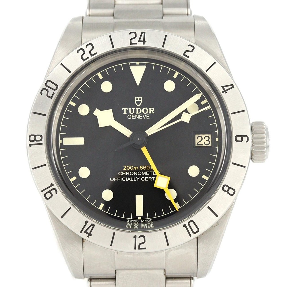 Authentic Tudor Black Bay Pro M79470-0001 Stainless Steel Mechanical Automat...
