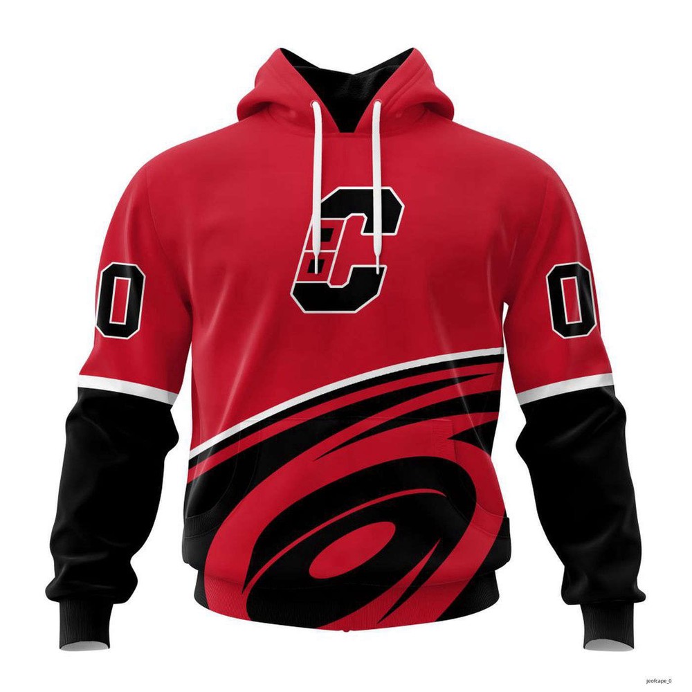 Personalized Carolina Hurricanes Special Bold Design Hoodie Pullover Hockey Team