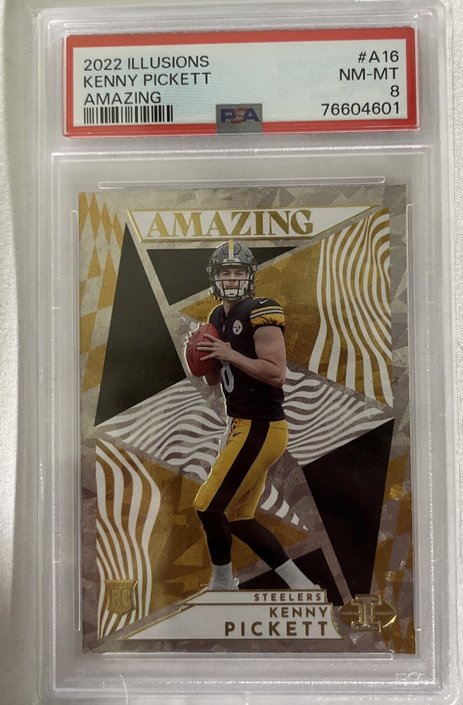 2022 Panini Illusions Kenny Pickett RC #A-16 Rookie Card