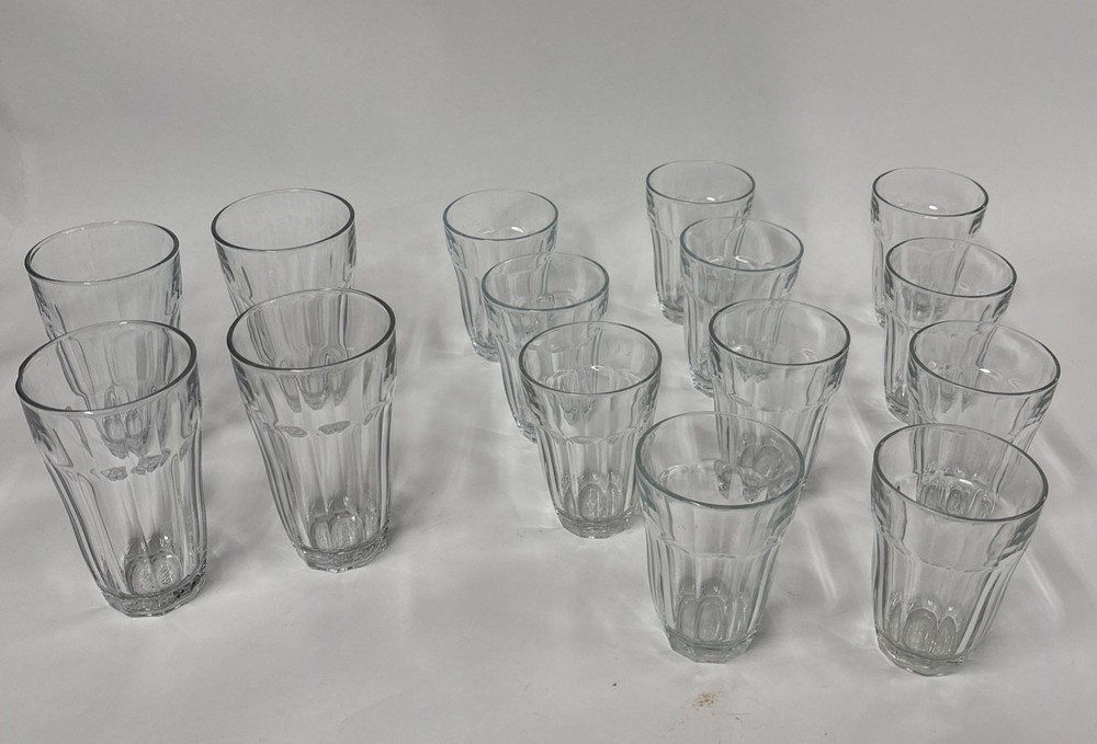 Palaks Pasabahce 10-Piece Glassware Set 8oz Juice or 12oz Tumblers Turkish Made