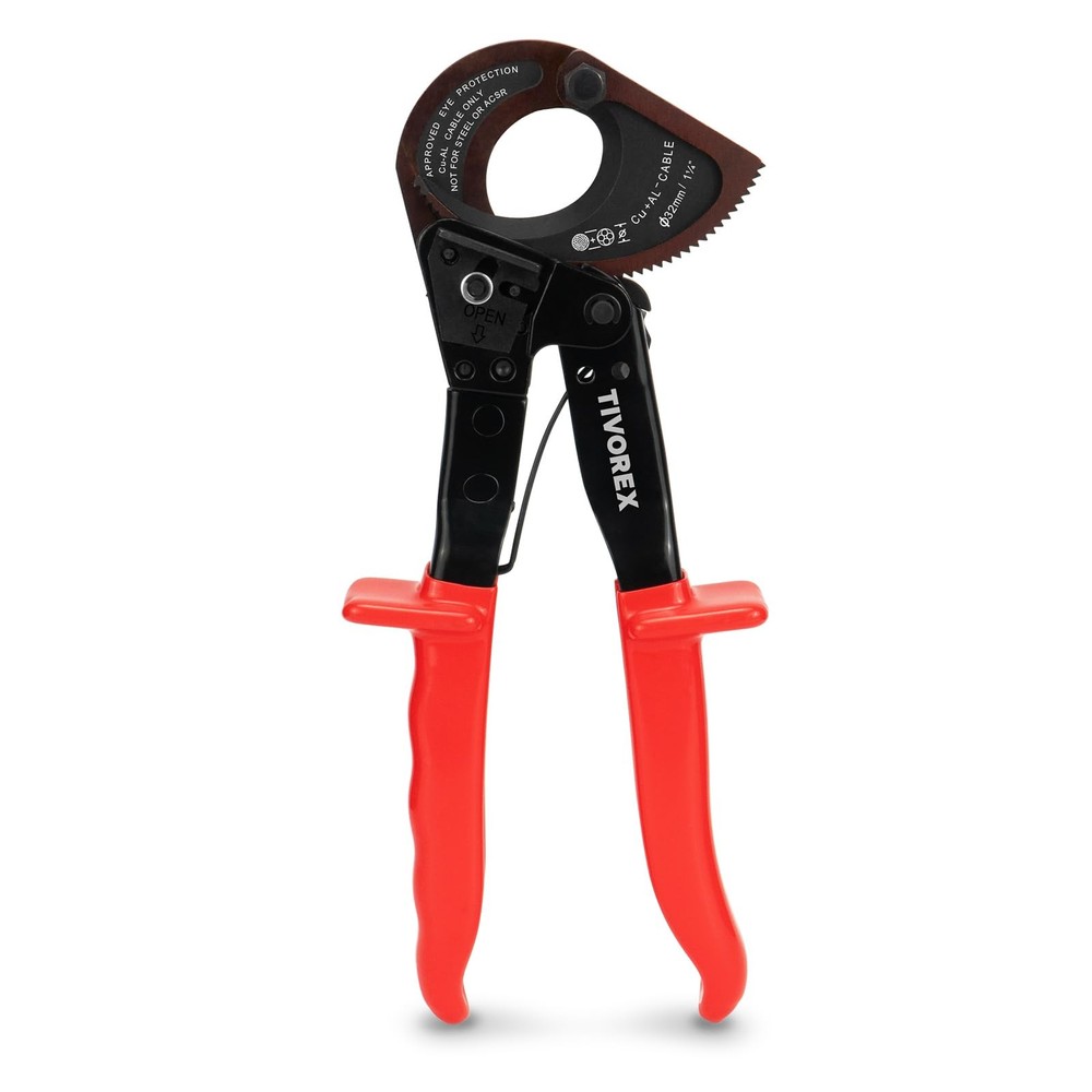 Heavy Duty Ratchet Cable Cutter for Copper Aluminum Wire Cutting