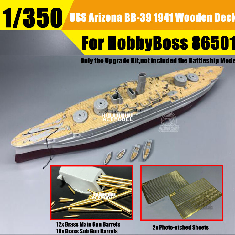 1/350 USS Arizona BB-39 1941 Battleship Super Upgrade Set for HobbyBoss HB86501
