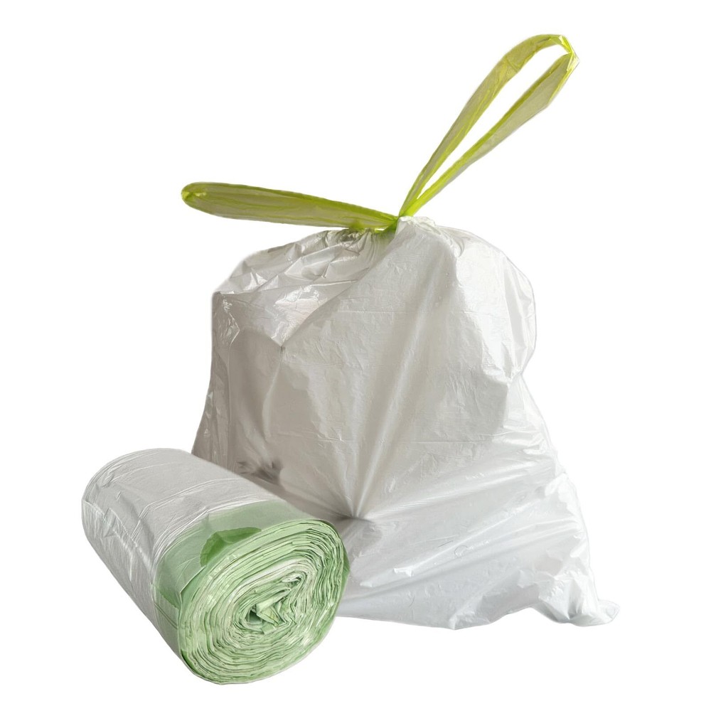 100 Count Garbage Bags 4 Gallon Trash Bag Small Trash Can Bags for Home, Office
