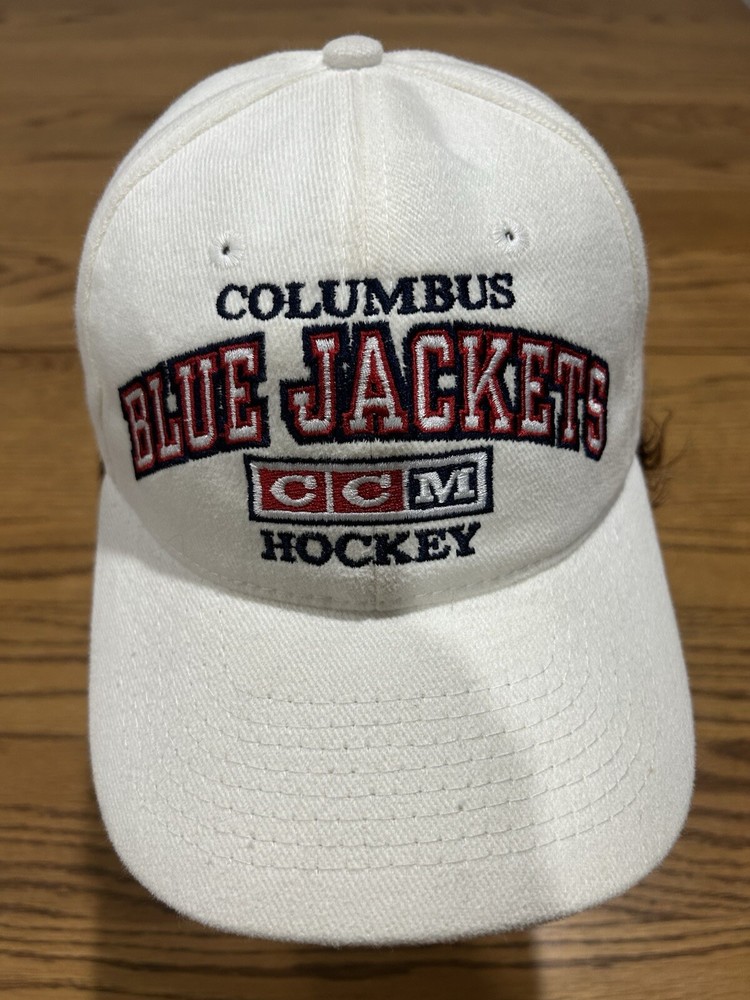 Columbus Blue Jackets Vintage Old School Hockey Hat.