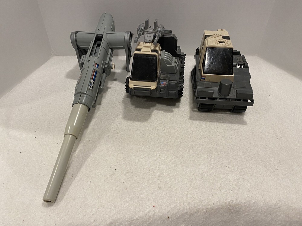 Vintage 1989 Hasbro GI Joe Thunderclap Vehicle Long Range Figure Incomplete