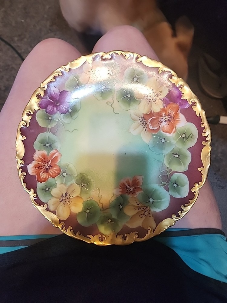 Limoges France Hand Painted 8.5