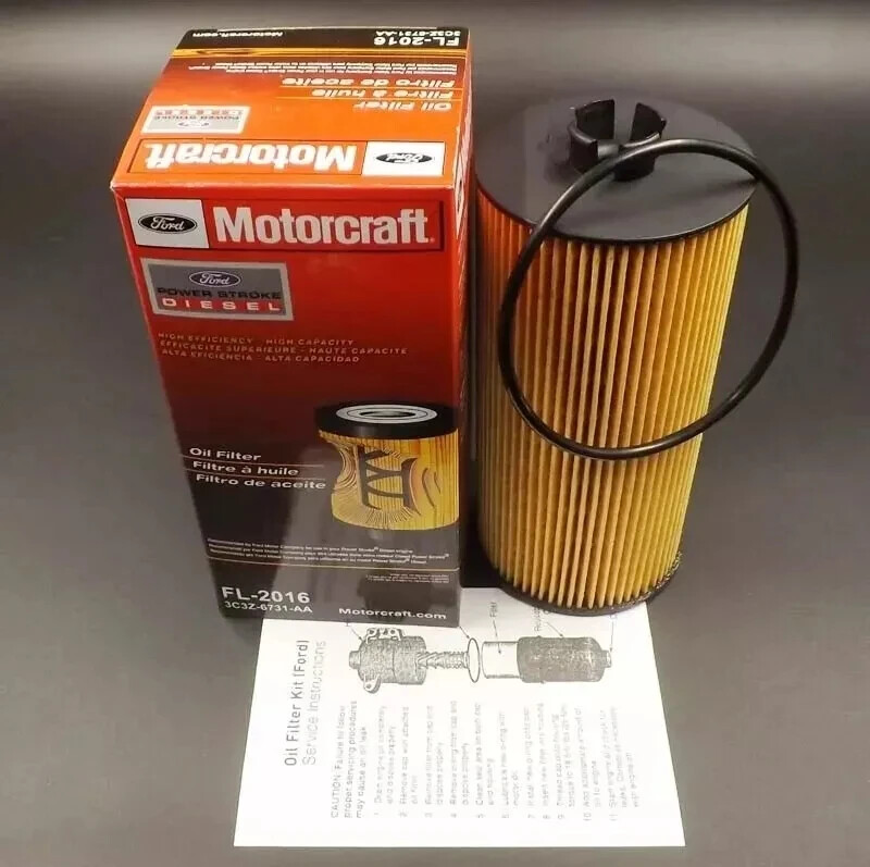 OEM Motorcraft FL-2016 Oil Filter for Ford 6.0L 6.4L PowerStroke Diesel