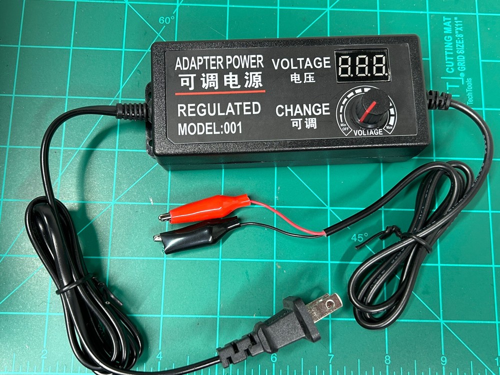 Slot Car Adj Power Supply  For Fray Tfx T-Jet H-O Aurora Tyco Afx Tomy Lifelike